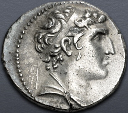 Alexander I Balas,  149-148 BCE  (SE 164) (Phoenician Standard - Tyre mint -  AR Tetradrachm)